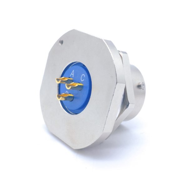 MIL-DTL-26482 MS3114E-12-03S Female Jam Nut Receptacle, Shell No.12  03Pin, PT07E-12-03S