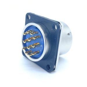MIL-DTL-26482 MS3112E-14-12S Female Box Mounting  Receptacle, Shell No.14  12Pin, PT02E-14-12S