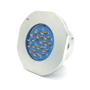 MIL-DTL-26482 MS3114E-20-16S Female Jam Nut Receptacle, Shell No.20 16Pin, PT07E-20-16S