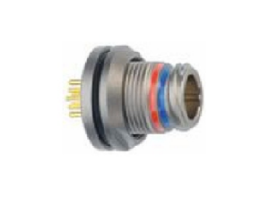 Push Pull Connectors M series self-locking Fixed socket HEA1M307XLA