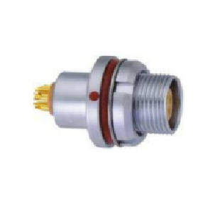 Push Pull Connectors B series self-locking Fixed socket MEG1B306CLL