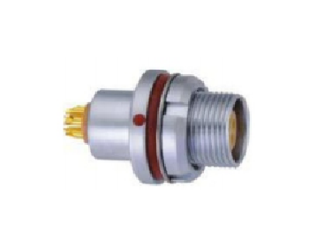Push Pull Connectors B series self-locking Fixed socket MEG1B306CLL