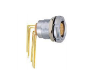 Push Pull Connectors B series self-locking Fixed socket 90° right-angle pin ZCG1B306CLL