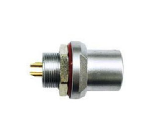 Push Pull Connectors F series self-locking Protruding rear internal nut mounting socket ZHN1F304CLL