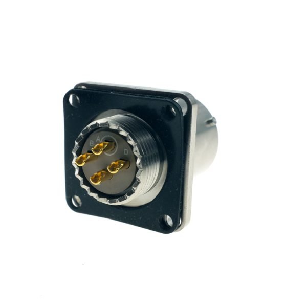 MIL-DTL-38999 Connectors D33999 Series Ⅰ MS27466T13F04PN-H 13-04S Female Box Mounting Receptacle,Shell No.13 04Pin