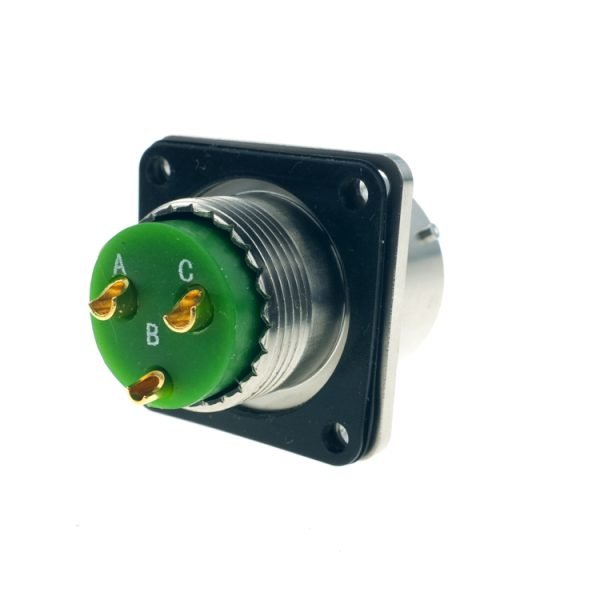 MIL-DTL-38999 Connectors D33999 Series Ⅰ MS27466T15F03PN-H 15-03S Female Box Mounting Receptacle，Shell No.15 03Pin